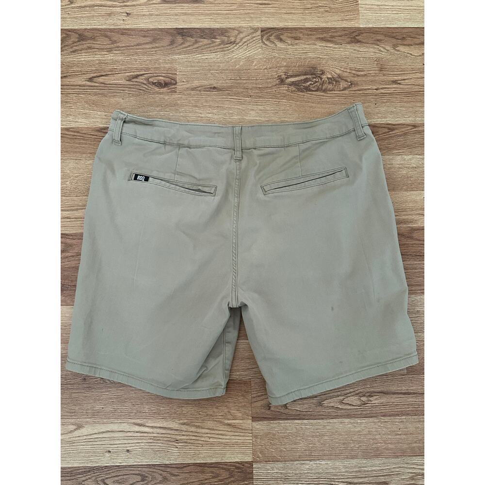 RSQ Jeans Men Khaki Chino Classic ShortsSize 36 - Picture 2 of 7